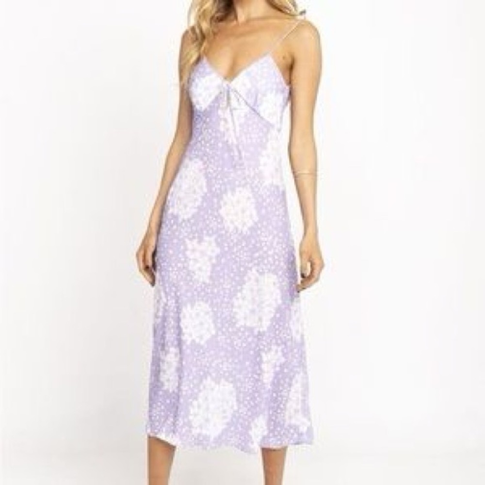 RESA Lavender and White Floral Dress